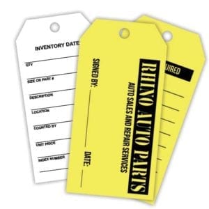Hanging Layaway &amp; Inventory Tags