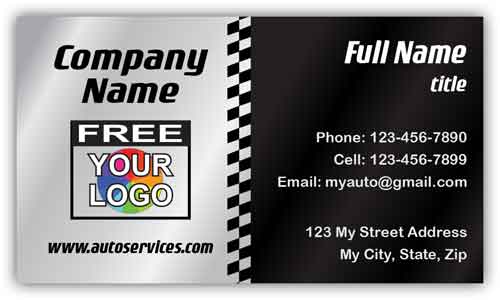 General Auto Business Cards