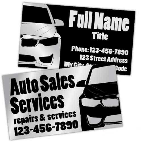 Auto Mechanic Business Card