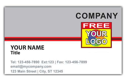 Business Card with Logo for Ferrari Dealerships