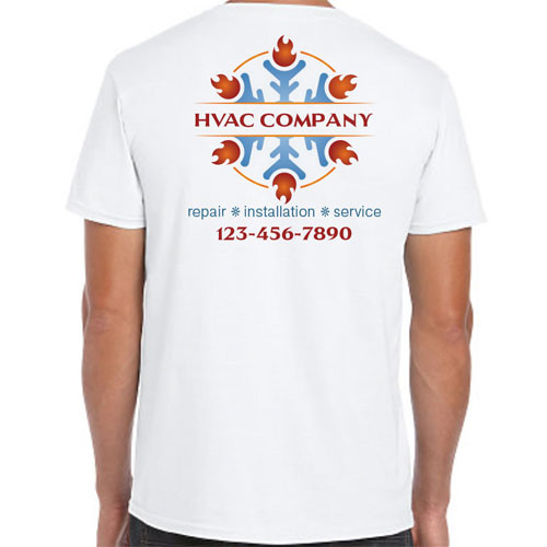 HVAC Snowflake Custom Shirt
