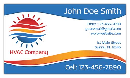 Environmental HVAC Business Card