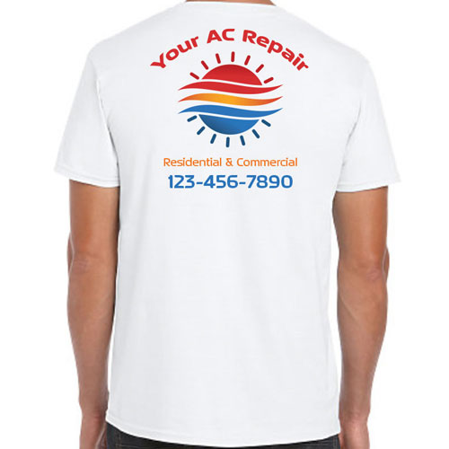 Custom Electrician Tee Shirts - Hvac & plumbing t-shirts