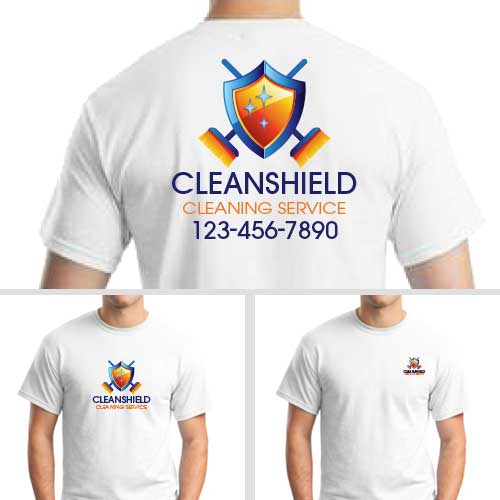 cleaning-crew-staff-shirt Custom Cleaning Crew Shirts