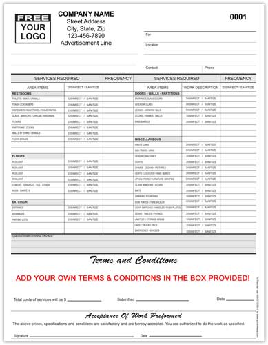 Sanitization Proposal Forms