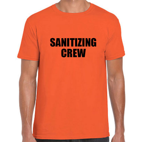 Sanitizing Crew Work Uniforms