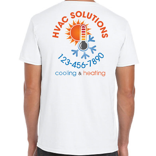 HVAC Uniforms with Thermometer Logo