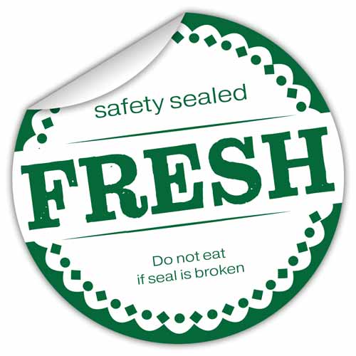 Freshness Seal Labels