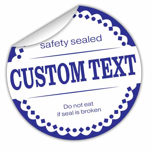 Custom Tamper Free Labels