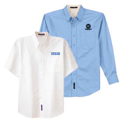 Embroidered Company Dress Shirts