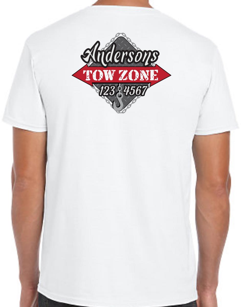 Custom Towing Company Shirts