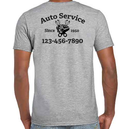 Car Engine Service Work Shirts