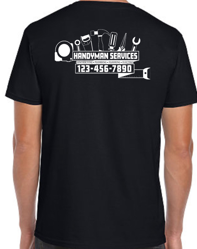 Handyman Services Company Uniforms | Printit4Less.com