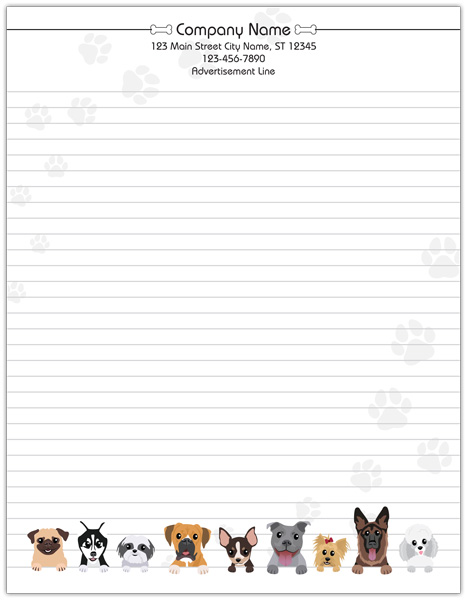 Veterinary Clinic Notepads - Full Page