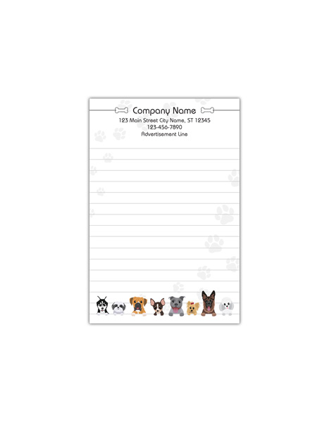 Veterinary Clinic Notepads - Small