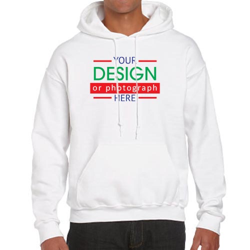 Custom Printed Hoodie with Full Color Logo