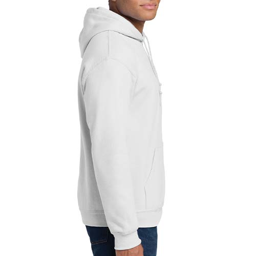 Side view of Custom Printed Hoodie