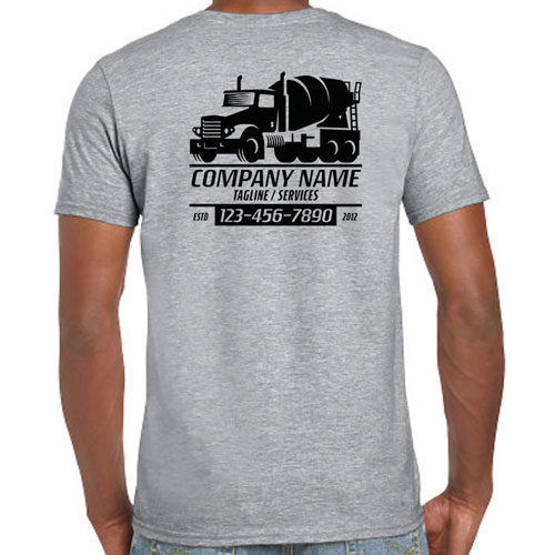 Concrete Mixer Company Uniforms