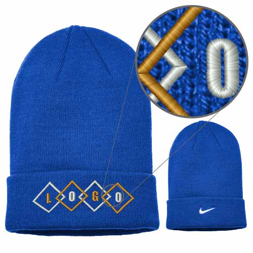 Nike Team Beanie with Embroidered Logo