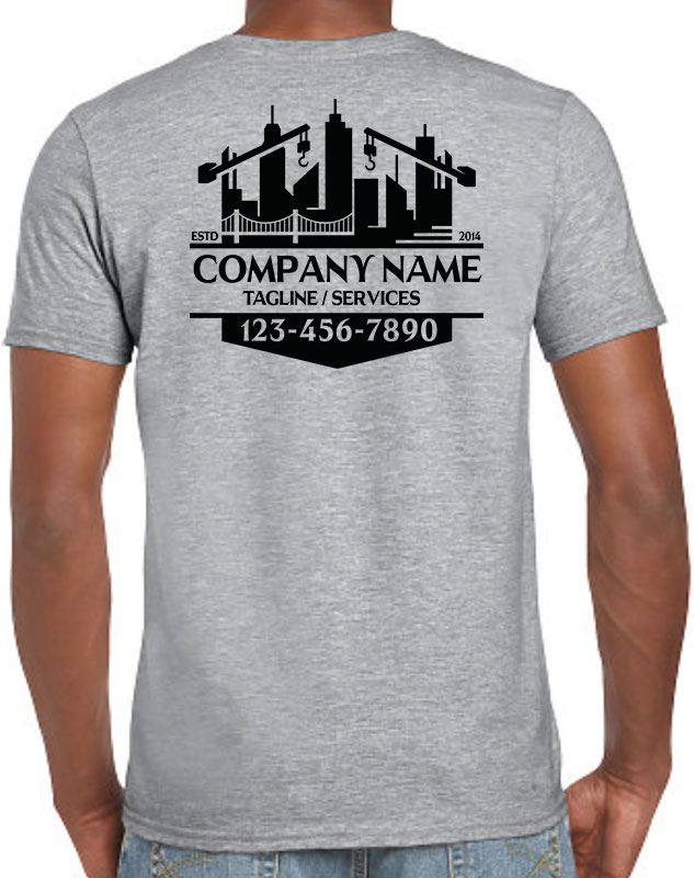 City Construction Worker Shirts