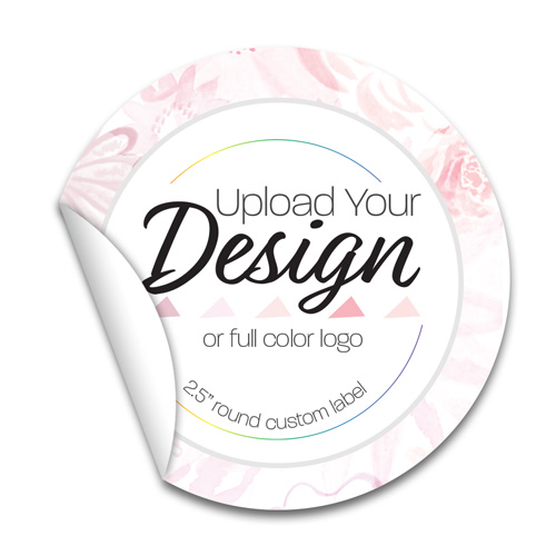 Custom Circle Label for Florists