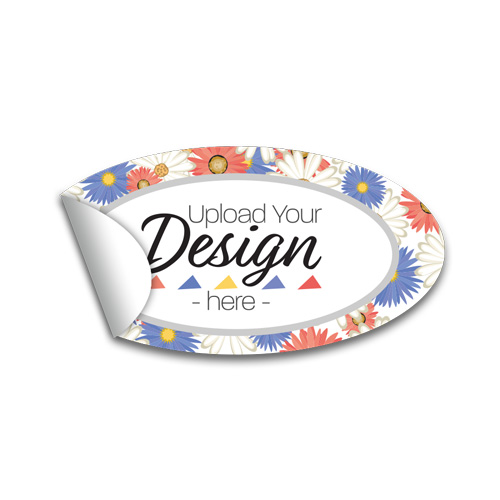 Custom Oval Labels for Florists