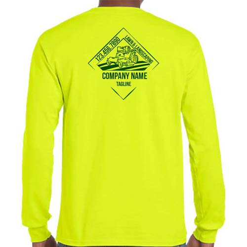 Long Sleeve Landscaping Safety Shirt