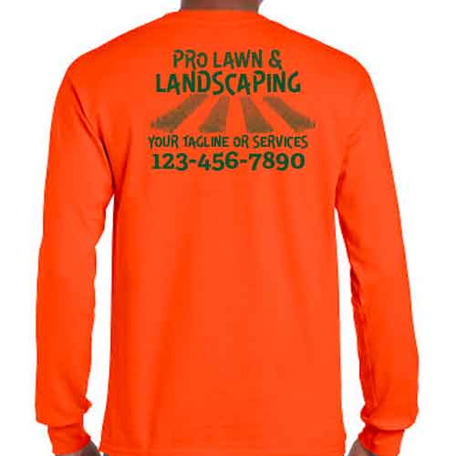 Long Sleeved Landscaping Work Uniforms