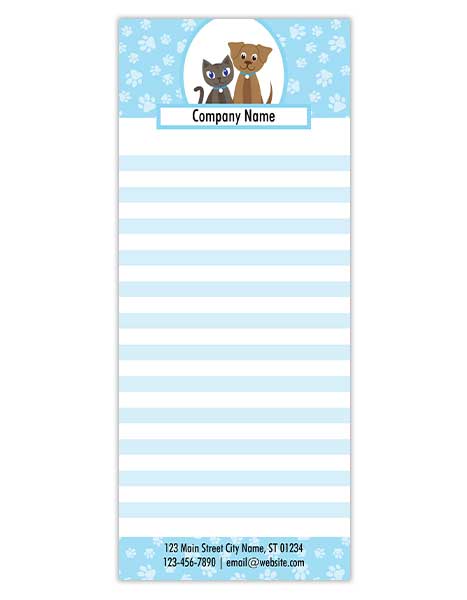 Veterinarian Office Notepads - Medium