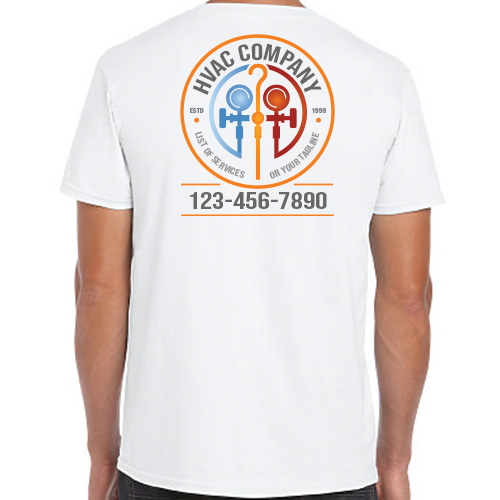 HVAC Contractor Company Work T-Shirts
