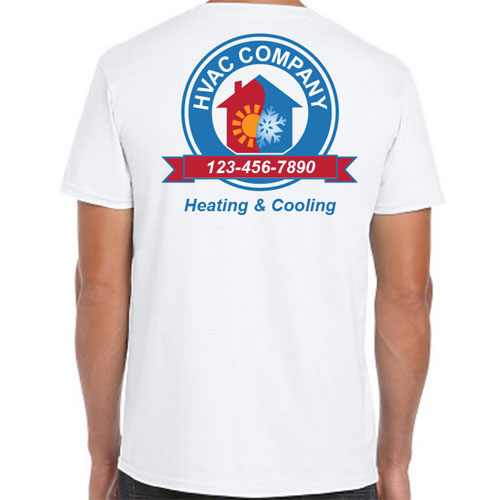 HVAC Home Energy Work T-Shirt