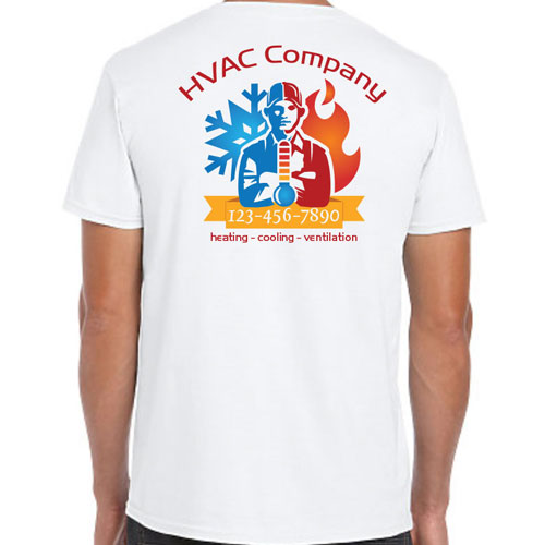 HVAC Shirts with Technician Logo