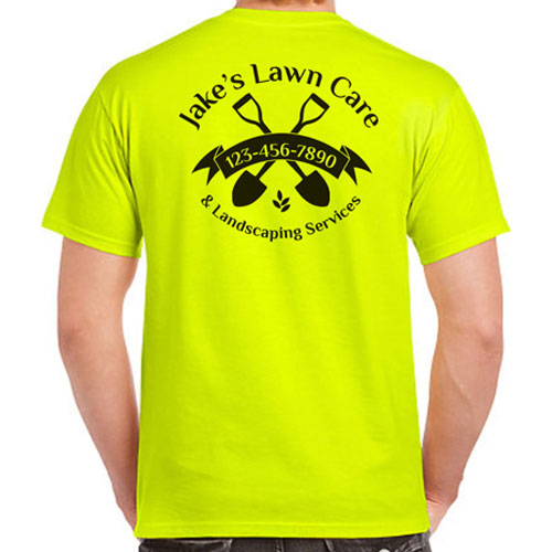 Lawn Care and Design Work Shirts