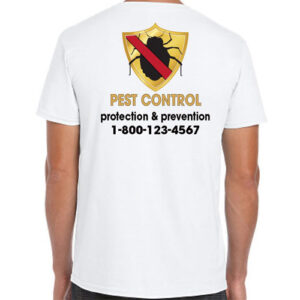 Pest Control Shield Work Uniforms - Full Color | Printit4Less.com