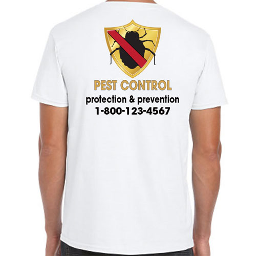 Pest Control Shield Work Uniforms - Full Color