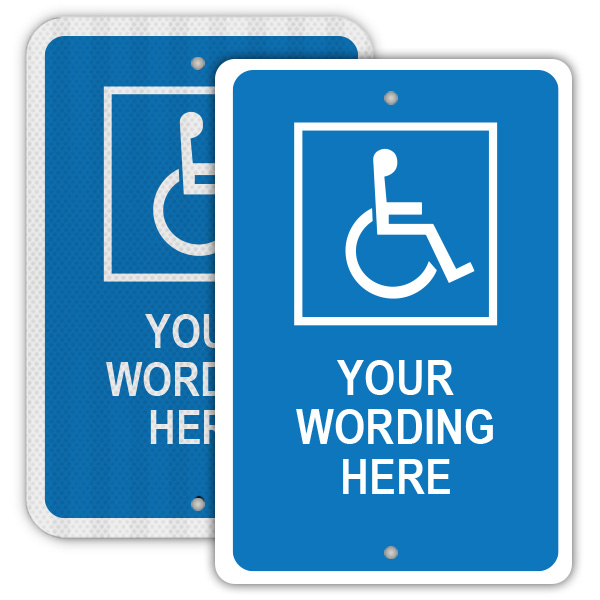 Handicap Parking Sign