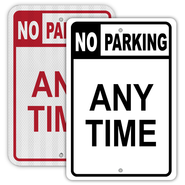 No Parking Any Time