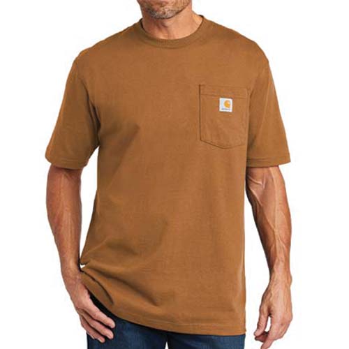 Custom Printed Carhartt Workwear Pocket Tees