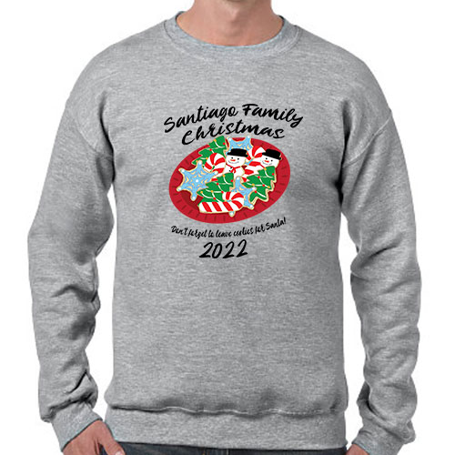 Family Christmas Cookie Sweatshirt