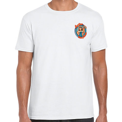 Home Cleaning Crew T-Shirts with front left imprint