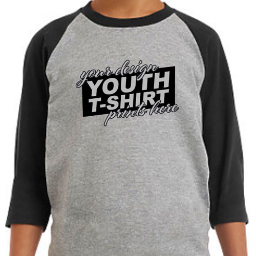 Personalized Raglan Youth Shirts