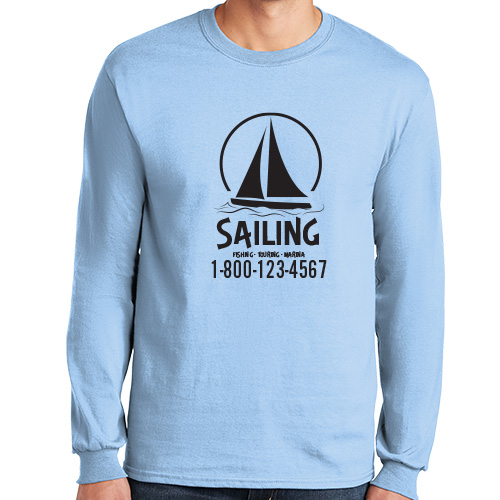 Long Sleeve Sailboat Crew Shirts
