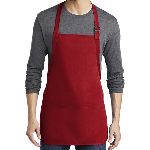Port Authority Medium-Length Apron with Pouch Pockets