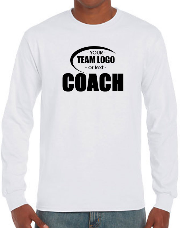 Long Sleeve Custom Printed Coach Uniforms