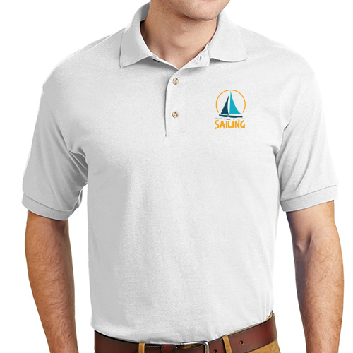 Sailboat Crew Polo Shirts – Full Color