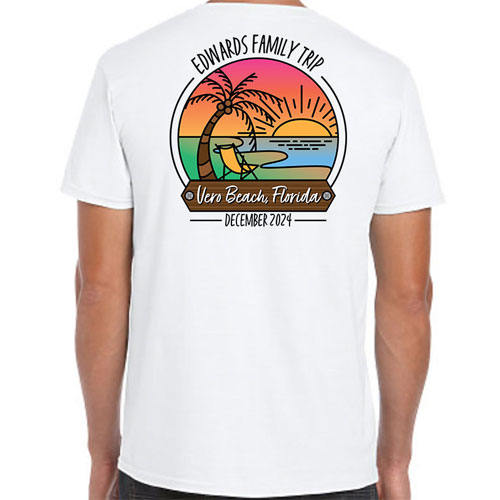 Personalized Beach Vacation Family Shirts