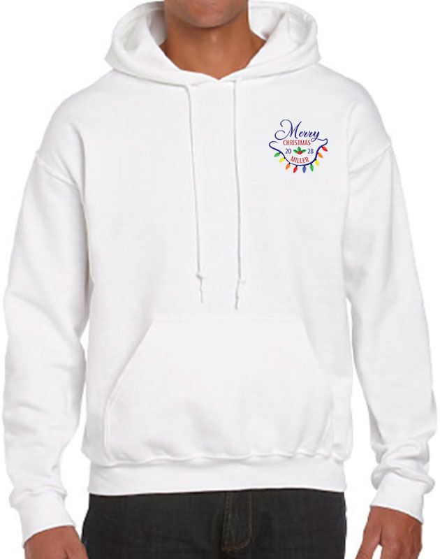 Family Holiday Lights Hoodie