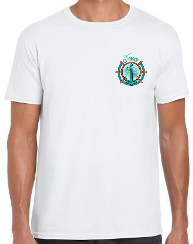 Personalized Group Cruise Shirts with front left chest