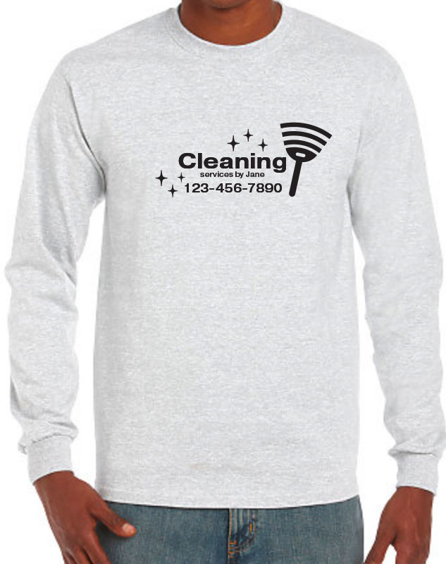 long sleeve House Cleaning Crew Uniforms
