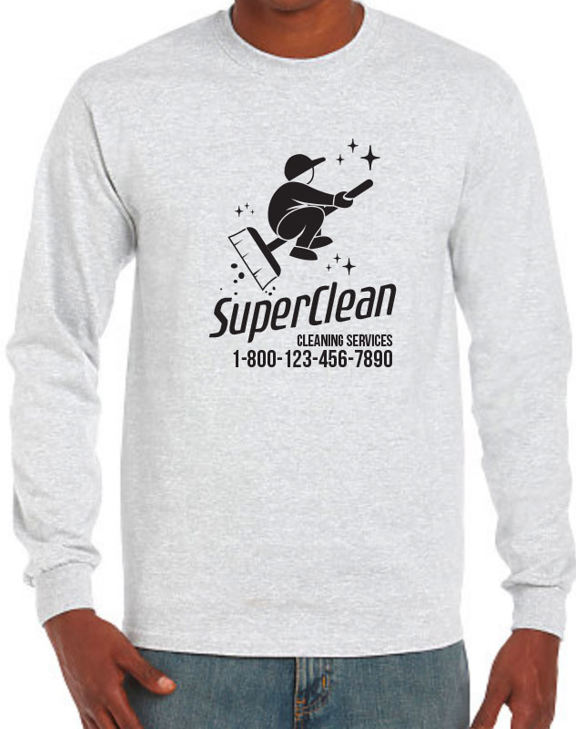 Long Sleeve Janitorial Crew Uniforms